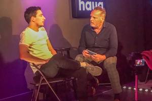 Interview Victor Luis van Es in Comedy Club Haug