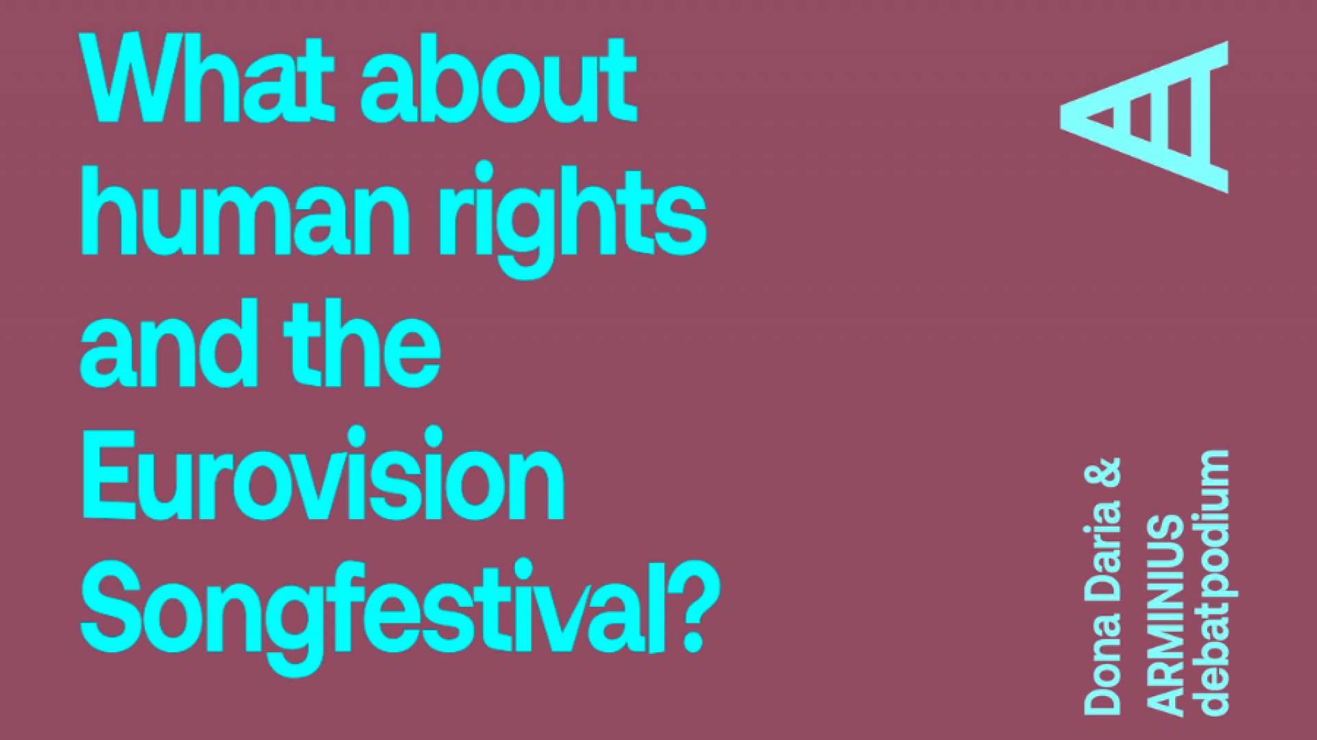 Songfestival: Open Up to Human Rights
